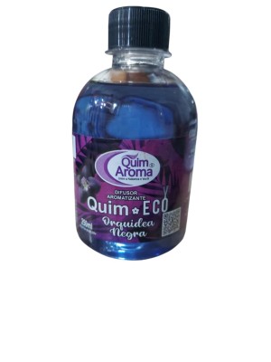 Difusor Aromatizante Orquídea Negra 250ml QCheirin com Varetas – Aroma Elegante, Intenso e Sofisticado para Ambientes Aconchegantes