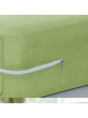 Capa de Colchão Queen 158x198x30cm com Zíper em Poliéster Proteção Completa e Ajuste Perfeito
