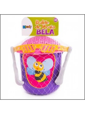 BALDE DE PRAIA P BELA 18X18X17CM UN.