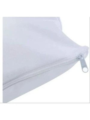 Capa de Travesseiro TNT 50x70cm com Zíper Proteção Higiênica para Uso Doméstico e Profissional