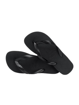 Havaianas Top Preto 35/36 – Chinelo Unissex Original em Borracha Confortável com Sola Antiderrapante para Uso Diário, Praia e Piscina