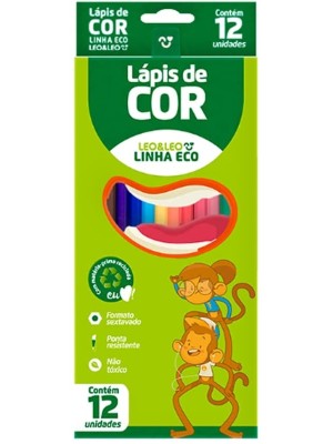 LAPIS DE COR ECO C/12 CORES