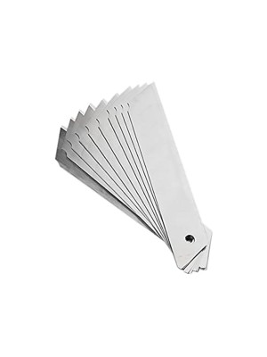 LAMINA P/ ESTILETE REFIL C/10 PCS 0,5MM UN.