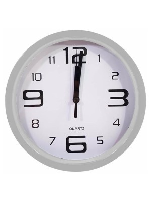 RELOGIO DE PAREDE REDONDO 20CM UN.