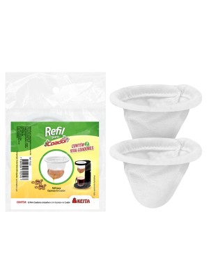 FILTRO DE COADOR KIT C/2 PCS UN.