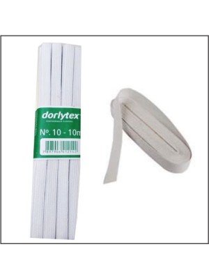 ELASTICO N 10 10M UN. DORLYTEX