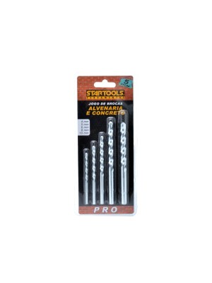 BROCAS CONCRETO CRTL KIT C/5 PCS UN.