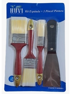 PINCEL 3PCS E ESPATULA UN.