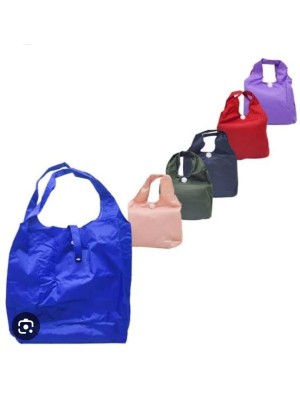 SACOLA DOBRAVEL 100% POLIESTER UN. MULTIART